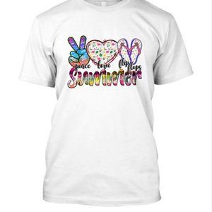 Peace love flip flops T-shirt